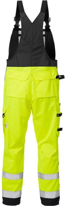 High vis avosuoja lk.2, 1015 PLU Hi-Vis Yellow/Black - Suomen Brodeeraus