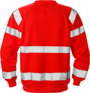 High vis collegepaita lk.3, 7446 SHV Hi-Vis Red - Suomen Brodeeraus