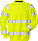 High vis collegepaita lk.3, 7446 SHV Hi-Vis Yellow - Suomen Brodeeraus