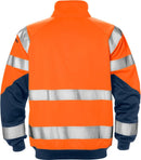 High Vis collegetakki lk 3 7426 SHV Hi-Vis Orange/Navy - Suomen Brodeeraus