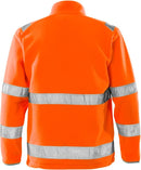 High vis fleecetakki lk.3, 4400 FE Hi-Vis Orange - Suomen Brodeeraus