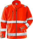 High vis fleecetakki lk.3, 4400 FE Hi-Vis Red - Suomen Brodeeraus
