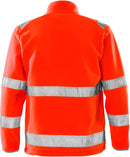 High vis fleecetakki lk.3, 4400 FE Hi-Vis Red - Suomen Brodeeraus