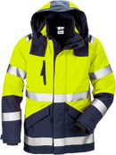 High vis GORE-TEX® kuoritakki lk.3, 4988 GXB Hi-Vis Yellow/Navy - Suomen Brodeeraus