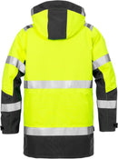 High vis GORE-TEX® talvitakki lk. 3 4989 GXB Hi-Vis Yellow/Black - Suomen Brodeeraus