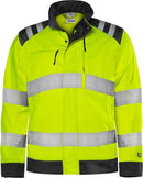 High vis Green takki LK 3 4067 GPLU Hi-Vis Yellow/Black - Suomen Brodeeraus