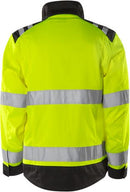 High vis Green takki LK 3 4067 GPLU Hi-Vis Yellow/Black - Suomen Brodeeraus