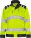 High vis Green takki naisten LK 3 4068 GPLU Hi-Vis Yellow/Black - Suomen Brodeeraus