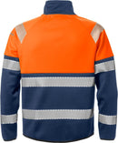 High vis kevyt stretch takki lk 1 4517 SSL Hi-Vis Orange/Navy - Suomen Brodeeraus