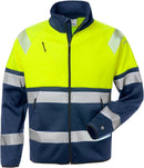High vis kevyt stretch takki lk 1 4517 SSL Hi-Vis Yellow/Navy - Suomen Brodeeraus