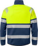 High vis kevyt stretch takki lk 1 4517 SSL Hi-Vis Yellow/Navy - Suomen Brodeeraus