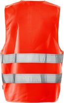 High vis liivi LK.2, 501 H Hi-Vis Red - Suomen Brodeeraus