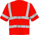 High vis liivi LK.3, 500 NV Hi-Vis Red - Suomen Brodeeraus