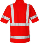 High vis pikeepaita 7025 lk.3. PHV Hi-Vis Red - Suomen Brodeeraus