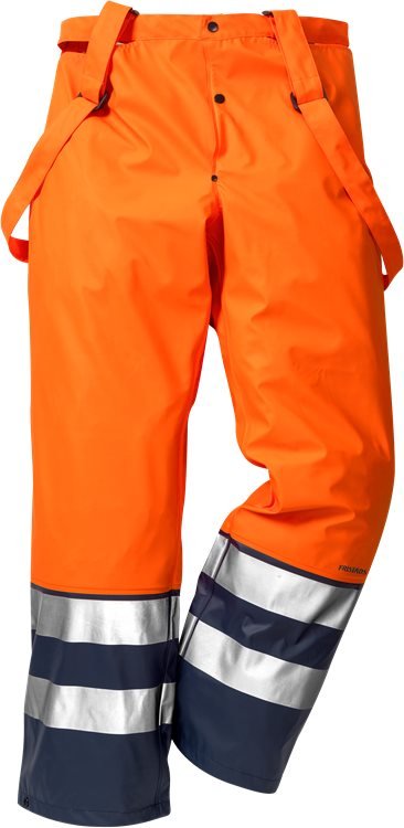 High vis sadehousut lk.2, 2625 RS Hi-Vis Orange/Navy - Suomen Brodeeraus