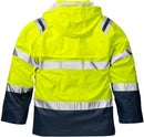 High vis sadetakki lk.3, 4624 RS Hi-Vis Yellow/Navy - Suomen Brodeeraus