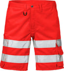 High vis shortsit lk 2, 2528 THL Hi-Vis Red - Suomen Brodeeraus