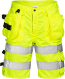 High vis shortsit lk.2, 2028 PLU Hi-Vis Yellow - Suomen Brodeeraus