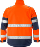 High vis softshell takki lk 2 4083 WYH Hi-Vis Orange/Navy - Suomen Brodeeraus
