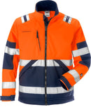 High vis softshell takki lk 2 4083 WYH Hi-Vis Orange/Navy - Suomen Brodeeraus