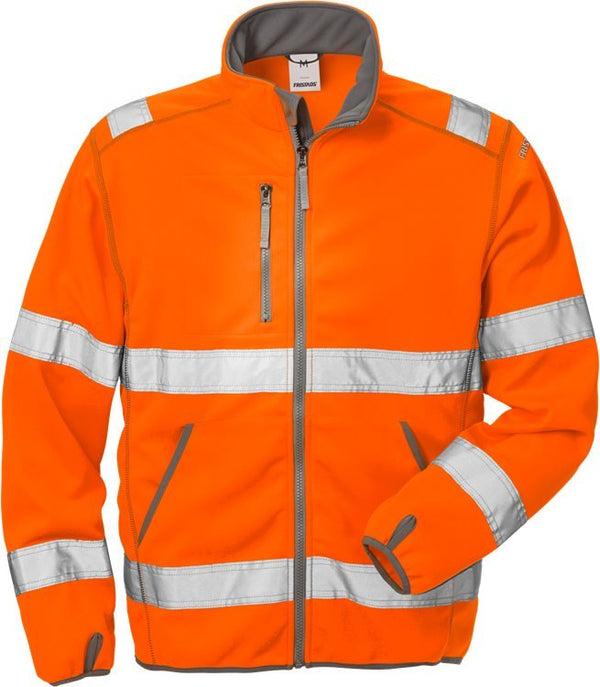 High vis softshell takki lk.3, 4840 SSL Hi-Vis Orange - Suomen Brodeeraus