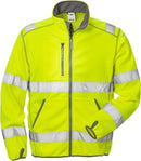 High vis softshell takki lk.3, 4840 SSL Hi-Vis Yellow - Suomen Brodeeraus