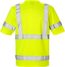 High vis T-paita 7024 lk.3, THV Hi-Vis Yellow - Suomen Brodeeraus