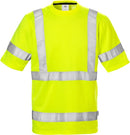 High vis T-paita 7024 lk.3, THV Hi-Vis Yellow - Suomen Brodeeraus