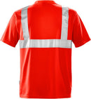 High vis T-paita lk.2, 7411 TP Hi-Vis Red - Suomen Brodeeraus