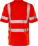 High vis T-paita lk.3, 7407 THV Hi-Vis Red - Suomen Brodeeraus