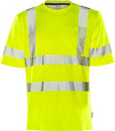 High vis T-paita lk.3, 7407 THV Hi-Vis Yellow - Suomen Brodeeraus
