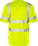 High vis T-paita lk.3, 7407 THV Hi-Vis Yellow - Suomen Brodeeraus