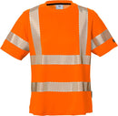 High vis t-paita naisten lk 2 7458 THV Hi-Vis Orange - Suomen Brodeeraus