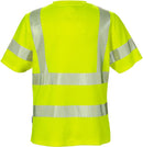 High vis t-paita naisten lk 2 7458 THV Hi-Vis Yellow - Suomen Brodeeraus
