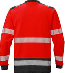 High vis T-paita PH 7724 TPH Hi-Vis Red/Black - Suomen Brodeeraus