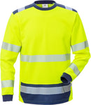 High vis T-paita PH 7724 TPH Hi-Vis Yellow/Navy - Suomen Brodeeraus