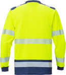 High vis T-paita PH 7724 TPH Hi-Vis Yellow/Navy - Suomen Brodeeraus
