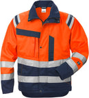 High vis takki naisten lk 3 4129 PLU Hi-Vis Orange/Navy - Suomen Brodeeraus