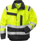 High vis takki naisten lk 3 4129 PLU Hi-Vis Yellow/Black - Suomen Brodeeraus