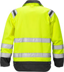High vis takki naisten lk 3 4129 PLU Hi-Vis Yellow/Black - Suomen Brodeeraus