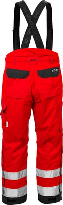 High vis talvihousut 2035 GTT Red - Suomen Brodeeraus