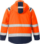 High vis talvitakki LK 3, 4035 GTT Hi-Vis Orange/Navy - Suomen Brodeeraus