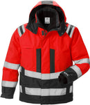 High vis talvitakki LK 3, 4035 GTT Hi-Vis Red/Black - Suomen Brodeeraus