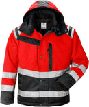 High vis talvitakki LK 3, 4043 PP Hi-Vis Red/Black - Suomen Brodeeraus