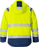 High vis talvitakki LK 3, 4043 PP Hi-Vis Yellow/Navy - Suomen Brodeeraus