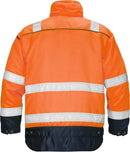 High vis talvitakki lk.3, 444 PP Hi-Vis Orange/Navy - Suomen Brodeeraus