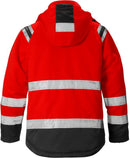 High Vis talvitakki naisten lk 3 4143 PP Hi-Vis Red/Black - Suomen Brodeeraus