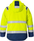 High Vis talvitakki naisten lk 3 4143 PP Hi-Vis Yellow/Navy - Suomen Brodeeraus