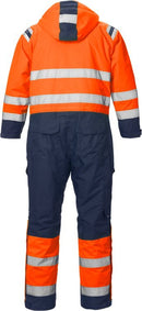 High vis talviumpisuoja LK 3, 8015 GTT Hi-Vis Orange/Navy - Suomen Brodeeraus