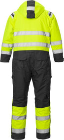 High vis talviumpisuoja LK 3, 8015 GTT Hi-Vis Yellow/Black - Suomen Brodeeraus